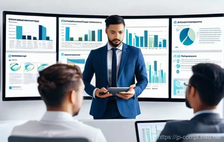 규제준수 전문가 자격 시험 동기 부여 - **Prompt: Navigating Digital Compliance in a Modern Workplace**
    "A diverse team of professionals...